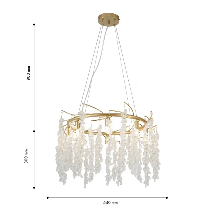 Подвесная люстра Favourite Desmi 4108-8P от ImperiumLoft