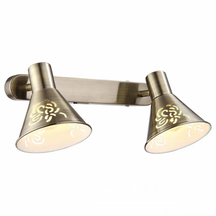 Спот Arte Lamp Cono A5218AP-2AB Цвет арматуры бронза Цвет плафонов бронза от ImperiumLoft