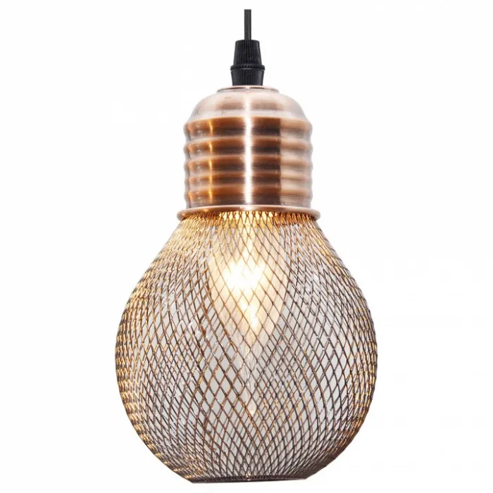 Подвесной светильник TopLight Grissell TL1155-1H Цвет арматуры медь Цвет плафонов медь от ImperiumLoft
