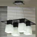 Подвесной светильник Lussole Lente LSC-2503-04 Цвет арматуры хром от ImperiumLoft