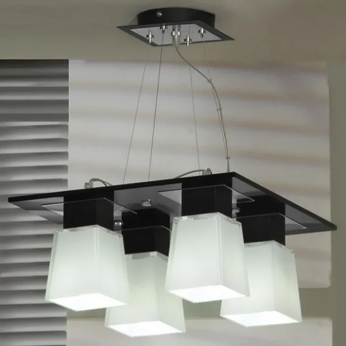 Подвесной светильник Lussole Lente LSC-2503-04 Цвет арматуры хром от ImperiumLoft