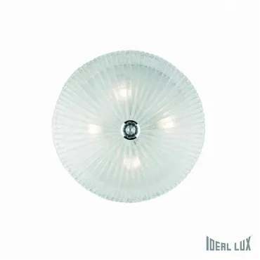 Накладной светильник Ideal Lux Shell SHELL PL4 TRASPARENTE Цвет арматуры хром Цвет плафонов прозрачный