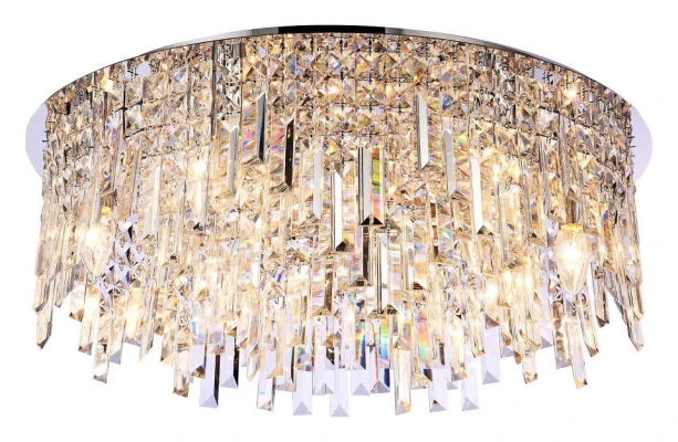 Подвесная люстра Stilfort Dinara 2111/09/06C Цвет плафонов прозрачный Цвет арматуры хром