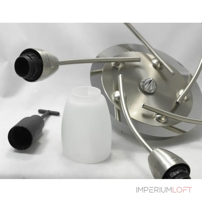 Потолочная люстра Lussole Cevedale LSQ-6907-05 Потолочная люстра Lussole Cevedale LSQ-6907-05