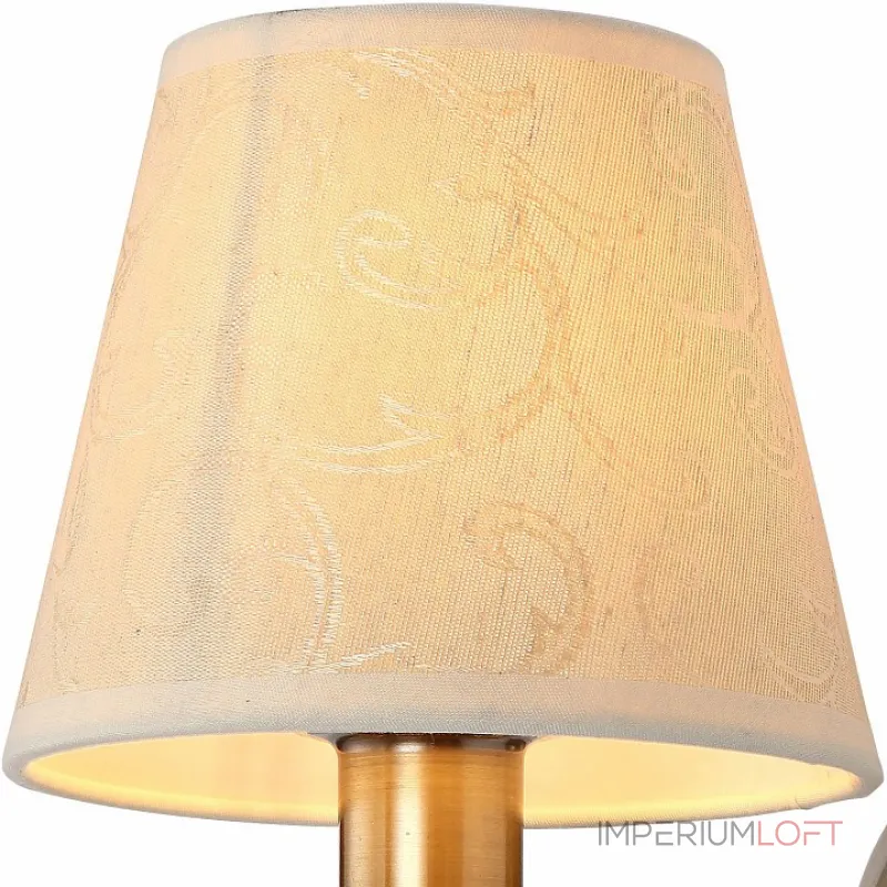 Бра Arte Lamp 9368 A9368AP-1AB Цвет арматуры бронза Цвет плафонов кремовый