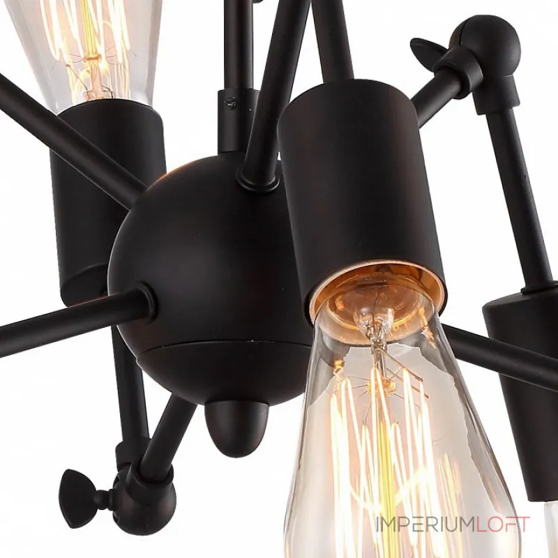 Люстра на штанге Arte Lamp 9190 A9190LM-6BK 