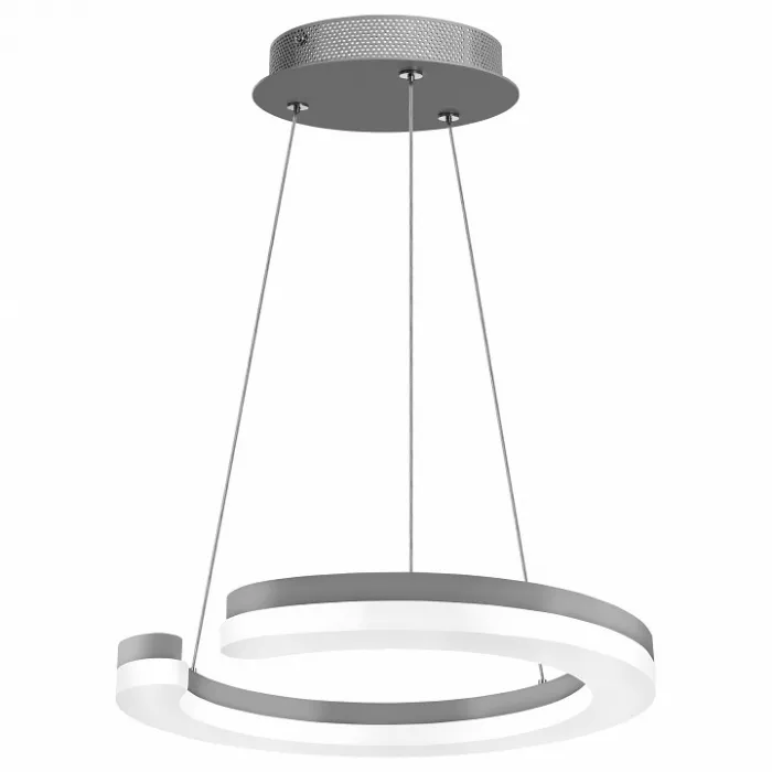 Подвесной светильник Lightstar Unitario 763249 Цвет плафонов серебро Цвет арматуры серебро от ImperiumLoft
