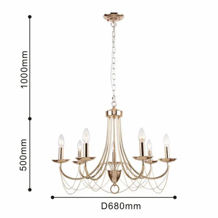 Подвесная люстра F-promo Plini 2591-7P от ImperiumLoft