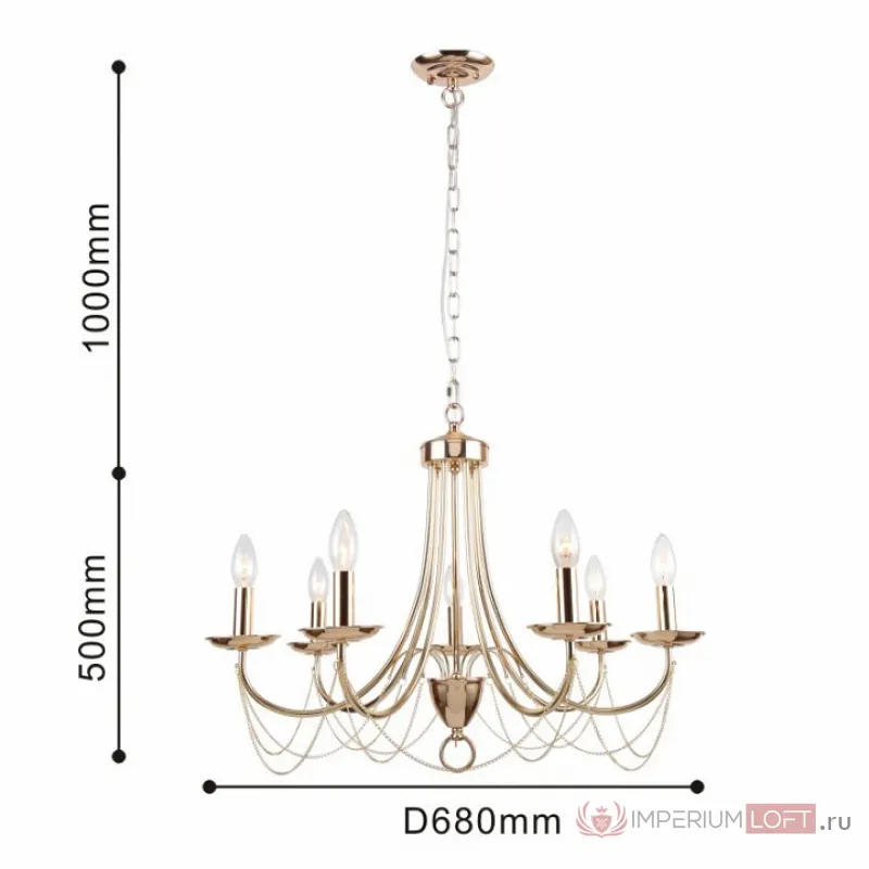 Подвесная люстра F-promo Plini 2591-7P от ImperiumLoft
