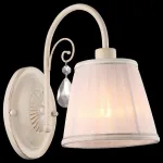 Бра Arte Lamp Alexia A9515AP-1WG Цвет арматуры золото Цвет плафонов белый