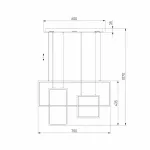 Подвесной светильник Eurosvet Direct 90178/3 сатин-никель 65W от ImperiumLoft