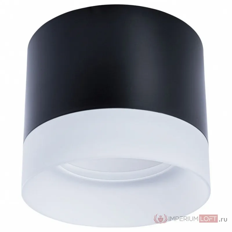 Накладной светильник Arte Lamp Castor A5554PL-1BK Цвет плафонов белый Цвет арматуры черный от ImperiumLoft