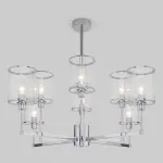 Люстра на штанге Eurosvet Inari 60144/8 хром от ImperiumLoft