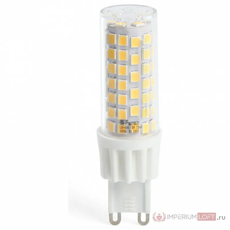 Лампа светодиодная Feron Lb 436 G9 13Вт 4000K 38153 от ImperiumLoft