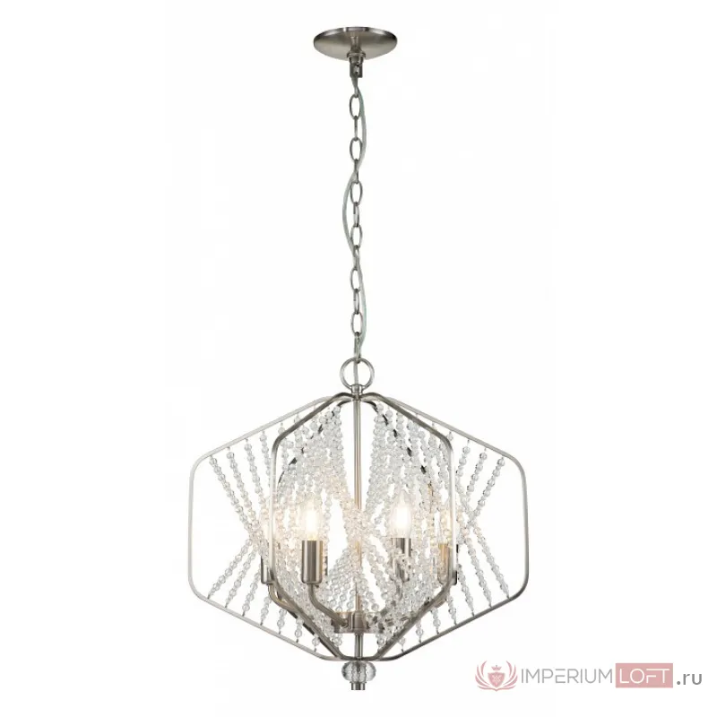Подвесная люстра Indigo Ballo 12004/6P Nickel от ImperiumLoft