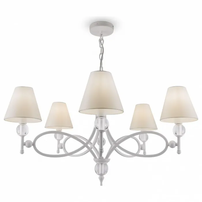 Подвесная люстра Lamp4You Provence 11 M2-05-WM-LMP-O-25 Цвет плафонов белый от ImperiumLoft