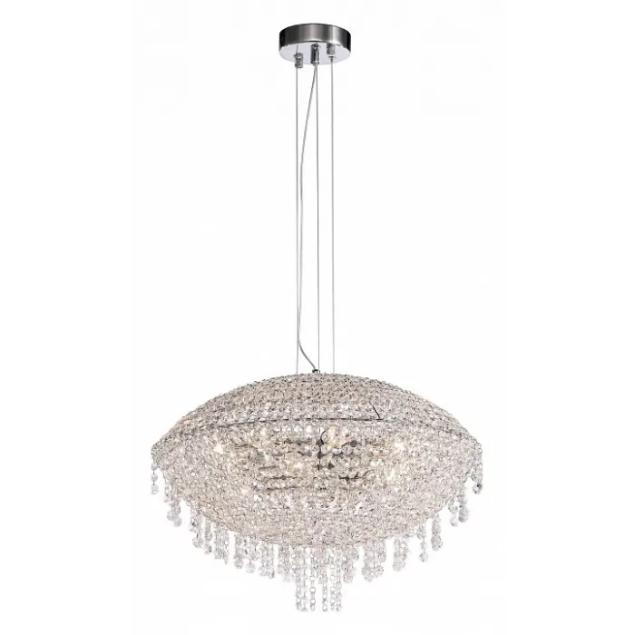 Подвесная люстра Osgona Classic 700150 Цвет арматуры хром Цвет плафонов прозрачный от ImperiumLoft