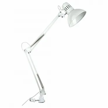 Настольная лампа офисная Arte Lamp Senior A6068LT-1WH Цвет арматуры белый Цвет плафонов белый