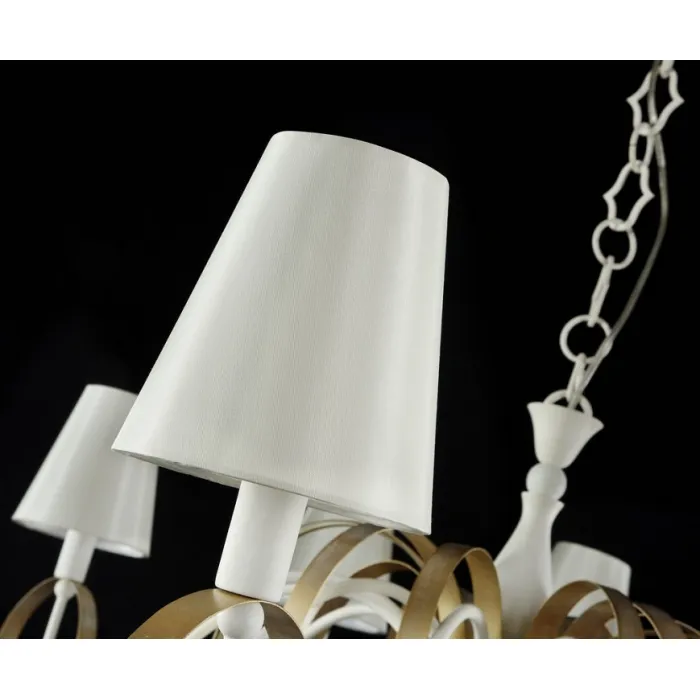 Подвесная люстра Maytoni Intreccio ARM010-12-W Цвет арматуры белый Цвет плафонов белый от ImperiumLoft