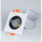 Встраиваемый светильник Citilux Альфа CLD001KNW4 Белый , плафон Хром