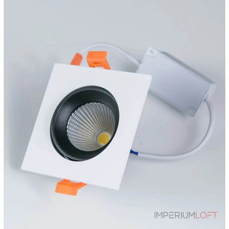Встраиваемый светильник Citilux Альфа CLD001KNW4 Белый , плафон Хром