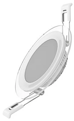 Встраиваемый светильник Gauss Светильник с декоративным стеклом 947111206 Цвет плафонов белый Цвет арматуры белый