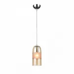 Подвесной светильник Vele Luce Lucky 654 VL5394P11 Цвет плафонов янтарный Цвет арматуры хром от ImperiumLoft