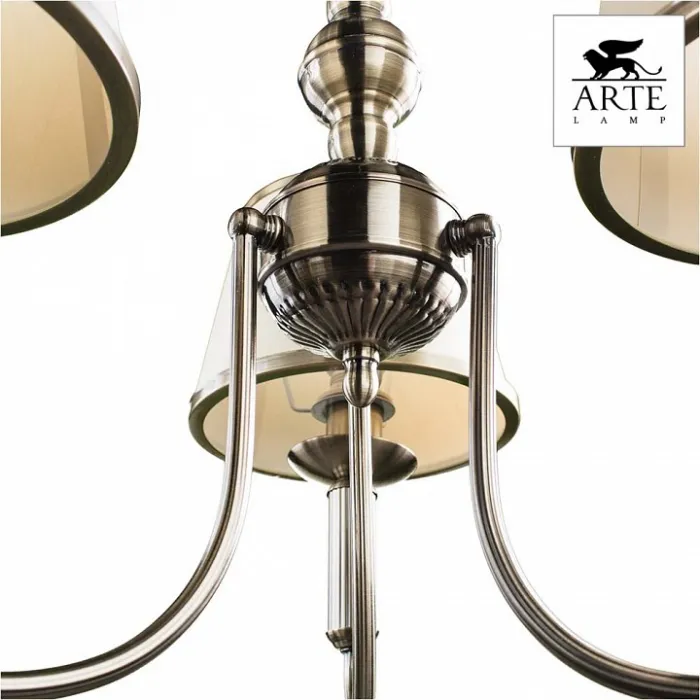 Подвесная люстра Arte Lamp Alice A3579LM-3AB Цвет арматуры бронза Цвет плафонов бронза от ImperiumLoft