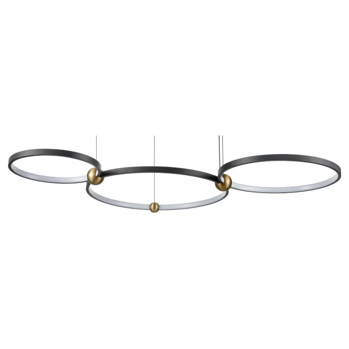 Подвесной светильник Vele Luce Atomo VL7252P03 Цвет арматуры Черный Цвет плафонов Черно-белый от ImperiumLoft