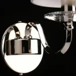Бра Aployt Marte APL.713.01.01 Цвет арматуры хром Цвет плафонов белый