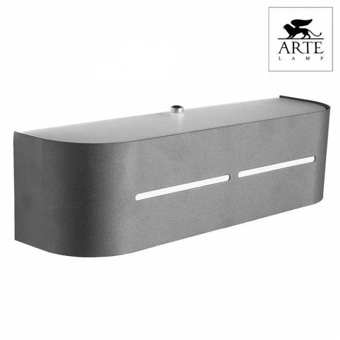Накладной светильник Arte Lamp Cosmopolitan A7210AP-1BK Цвет арматуры черный Цвет плафонов белый от ImperiumLoft