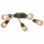 Потолочная люстра Lussole Cevedale LSQ-6907-05 Цвет арматуры хром от ImperiumLoft