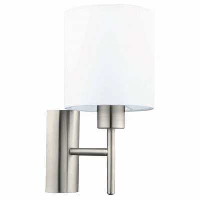 Бра Eglo Pasteri 94924 Цвет плафонов белый Цвет арматуры никель