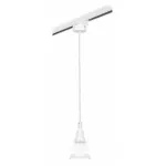 Переходник для трека Lightstar Barra 594006 Цвет арматуры белый Цвет плафонов прозрачный