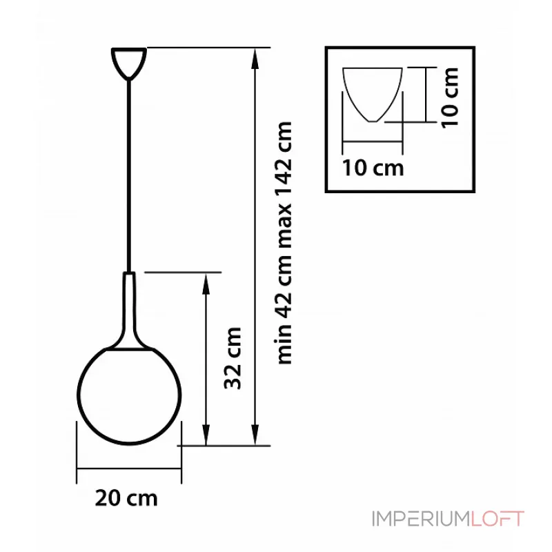 Подвесной светильник Lightstar Globo 813021 Подвесной светильник Lightstar Globo 813021