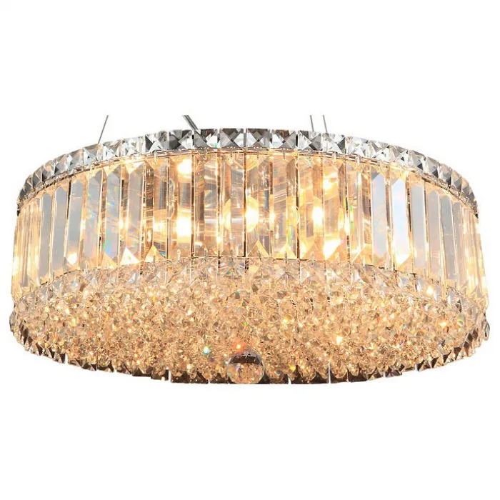Подвесной светильник TopLight Lorinda TL1166-6H Цвет арматуры хром Цвет плафонов прозрачный от ImperiumLoft