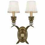 Бра Lightstar Antique 783621 Цвет арматуры бронза Цвет плафонов кремовый от ImperiumLoft