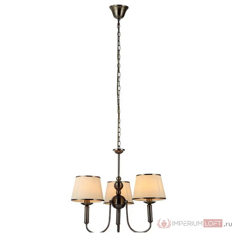 Подвесная люстра Arte Lamp Alice A3579LM-3AB Цвет арматуры бронза Цвет плафонов бронза от ImperiumLoft