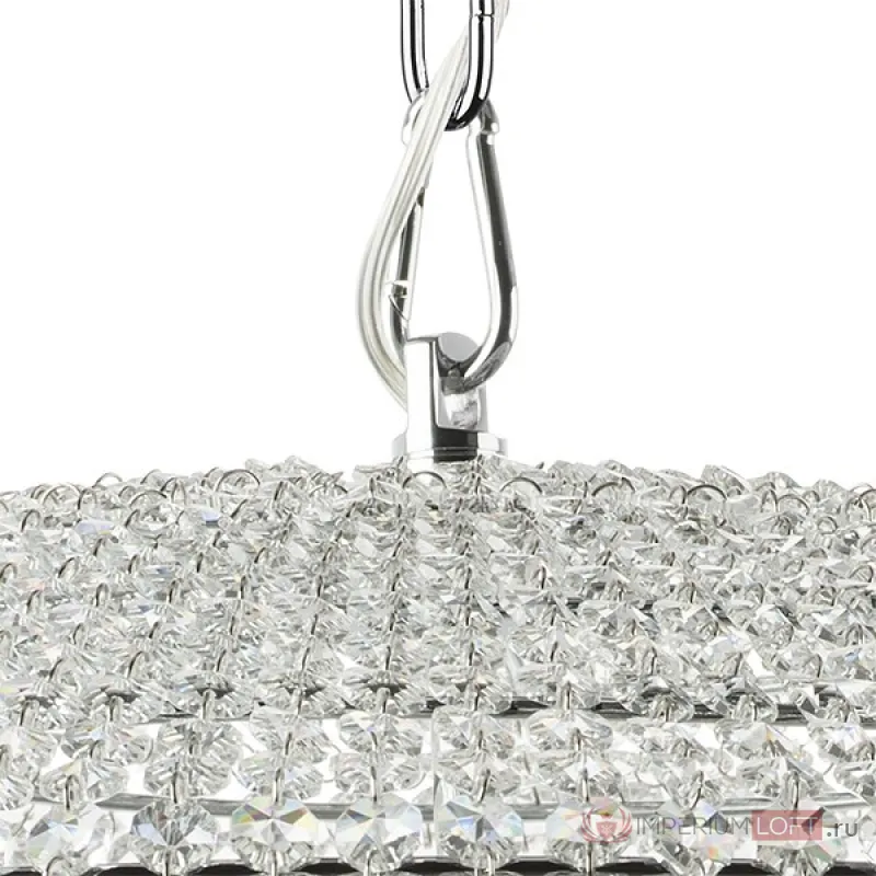 Подвесная люстра Osgona Classic 700150 Цвет арматуры хром Цвет плафонов прозрачный от ImperiumLoft
