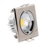 Встраиваемый светильник Horoz Electric HRZ00000309 Цвет арматуры никель Цвет плафонов никель