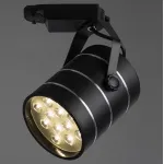 Светильник на штанге Arte Lamp Track Lights A2712PL-1BK Цвет арматуры черный Цвет плафонов черный