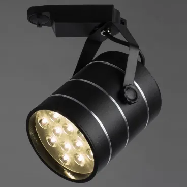 Светильник на штанге Arte Lamp Track Lights A2712PL-1BK Цвет арматуры черный Цвет плафонов черный