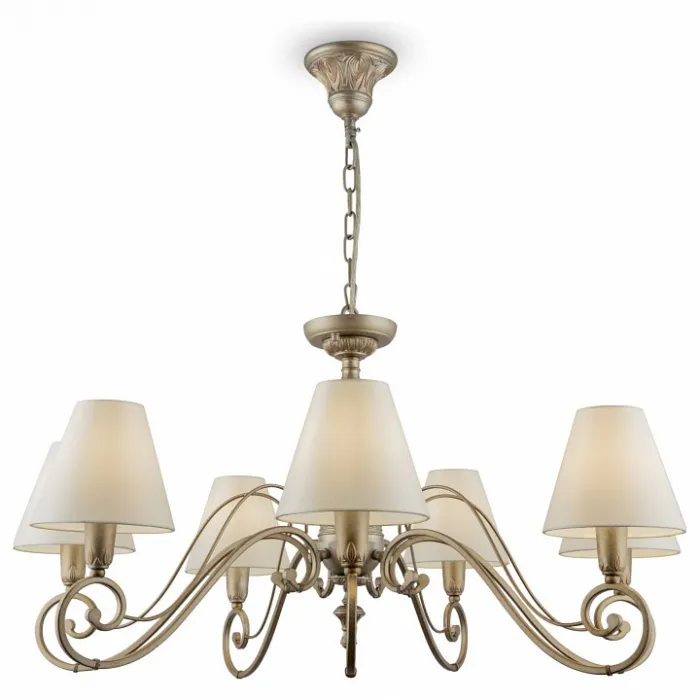 Подвесная люстра Lamp4You Provence 11 E3-07-H-LMP-O-25 Цвет арматуры золото Цвет плафонов белый от ImperiumLoft