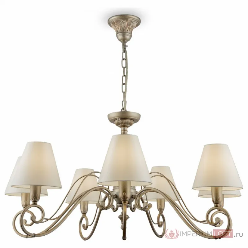 Подвесная люстра Lamp4You Provence 11 E3-07-H-LMP-O-25 Цвет арматуры золото Цвет плафонов белый от ImperiumLoft
