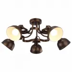 Люстра на штанге Arte Lamp Martin A5216PL-5BR Цвет арматуры коричневый Цвет плафонов коричневый от ImperiumLoft