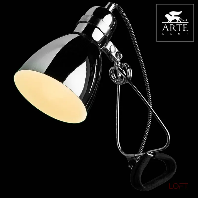 Настольная лампа декоративная Arte Lamp Dorm A1409LT-1CC Цвет арматуры хром Цвет плафонов хром от ImperiumLoft Настольная лампа декоративная Arte Lamp Dorm A1409LT-1CC Цвет арматуры хром Цвет плафонов хром от ImperiumLoft