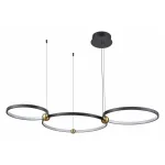 Подвесной светильник Vele Luce Atomo VL7252P03 Цвет арматуры Черный Цвет плафонов Черно-белый от ImperiumLoft