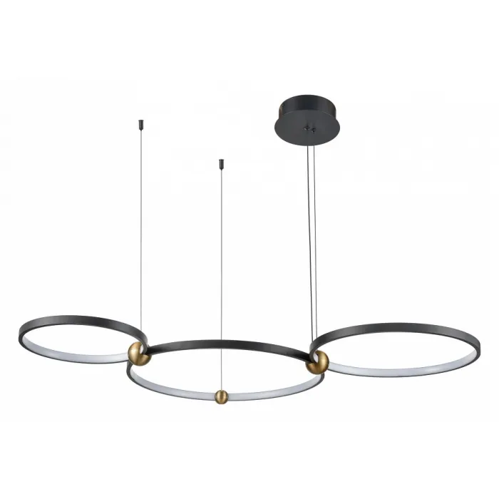 Подвесной светильник Vele Luce Atomo VL7252P03 Цвет арматуры Черный Цвет плафонов Черно-белый от ImperiumLoft