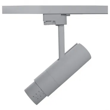 Светильник на штанге Lightstar Fuoco LED 215239 Цвет плафонов серый Цвет арматуры серый