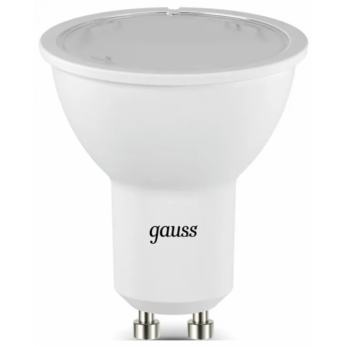 Лампа светодиодная Gauss 1015 GU10 5Вт 4100K 101506205-D от ImperiumLoft
